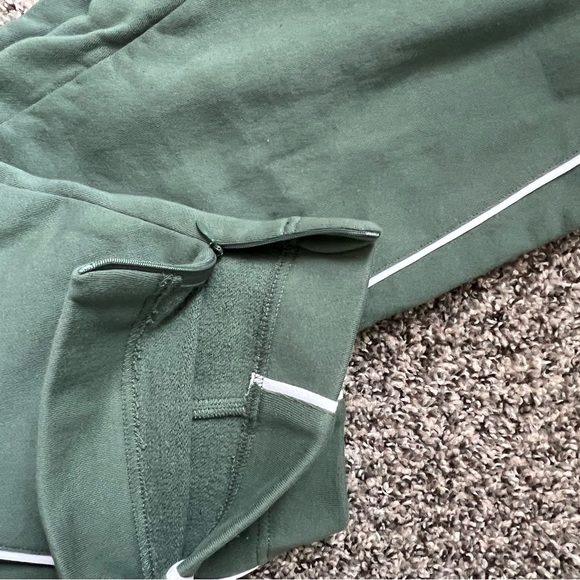DARCSPORT DUAL FLEECE DARBY TRACK PANTS IN ROSEMARY - Picture 3 of 3